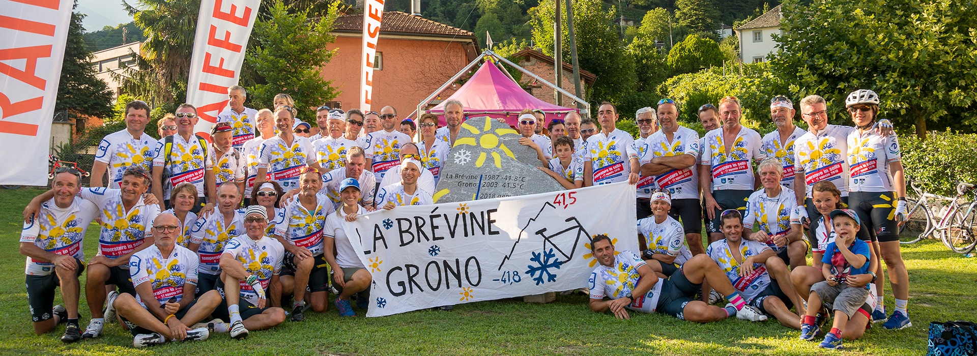 Grono e La Brévine unite per un clima migliore con 'Temperature in sella'